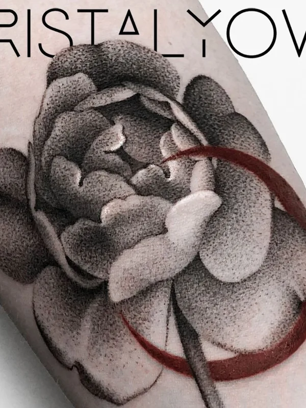 black and grey black and grey 타투 부위 forearm #58062 | 타투이스트 Кристалева Маргарита