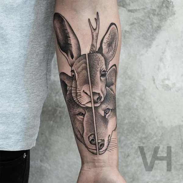 Author's Style tattoo by Valentin Hirsch in Berlin