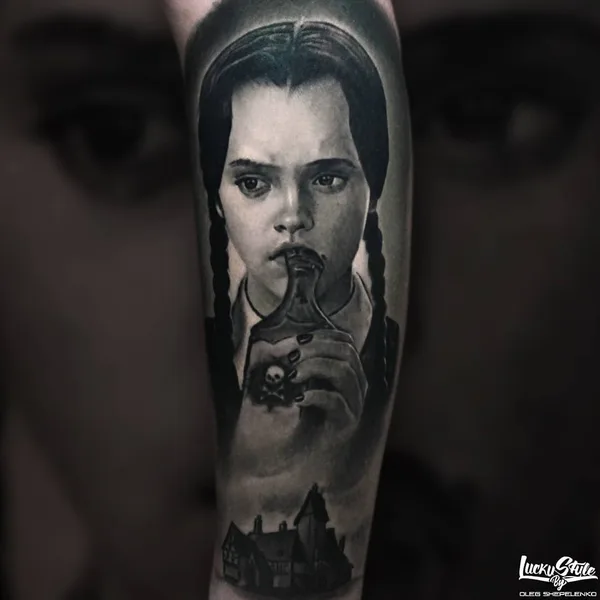 Portrait tattoo by Dan Starr in Ростов-на-Дону