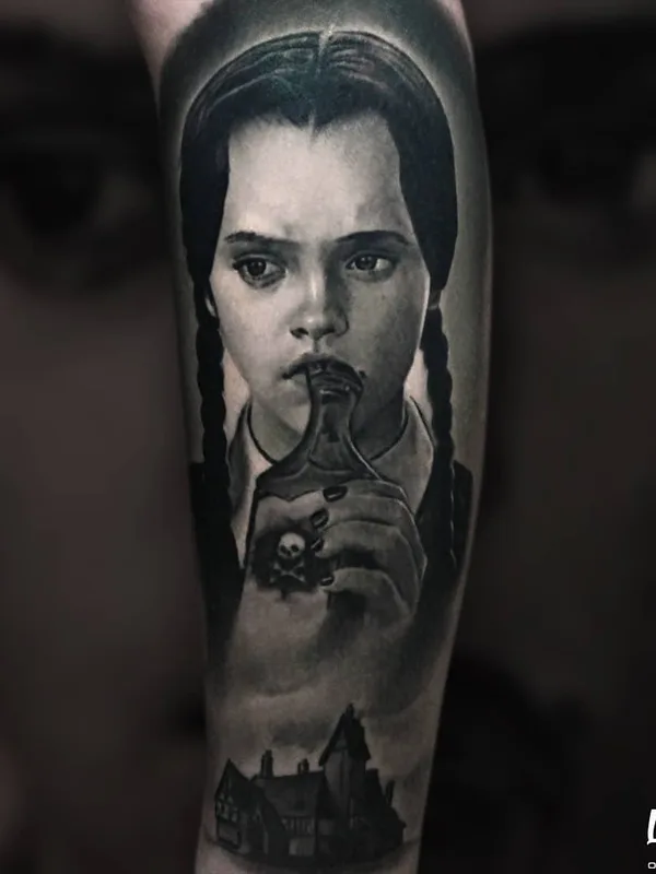 black and grey realism tattoo on forearm #59412 | Tattoo Artist Dan Starr