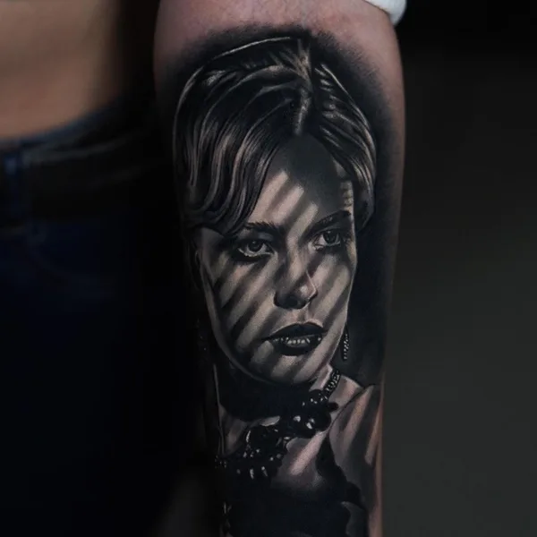 Portrait tattoo by Dan Starr in Ростов-на-Дону
