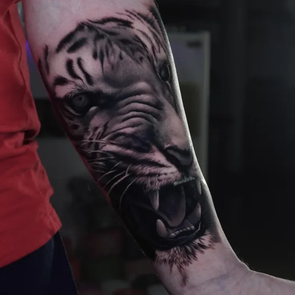 Portrait tattoo by Dan Starr in Ростов-на-Дону