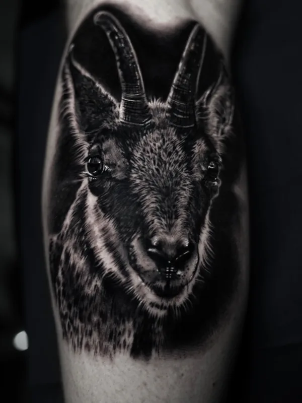Чёрно-серая tattoo by Elena Lamberti in Kraków