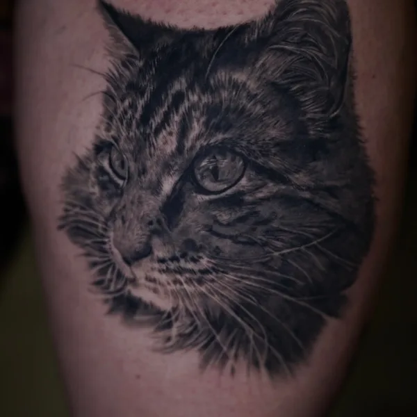 Black & Grey tattoo by Elena Lamberti in Kraków
