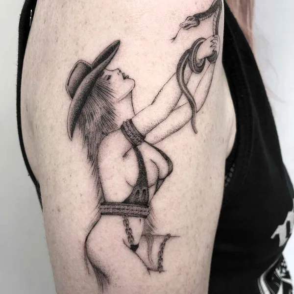 Author's Style tattoo by Stefan Spider Sinclair