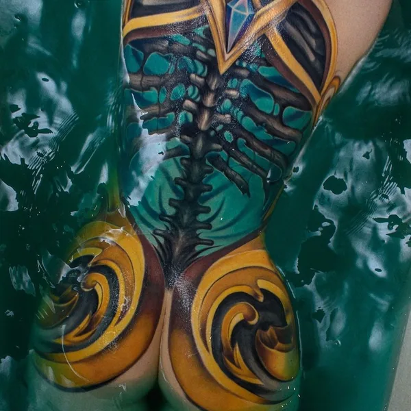 bioorganic tattoo by Полина Ramona Ink in Москва