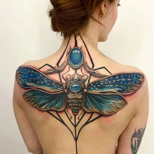 bioorganic tattoo by Полина Ramona Ink in Москва