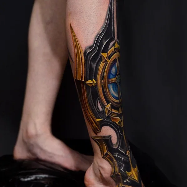 bioorganic tattoo by Полина Ramona Ink in Москва