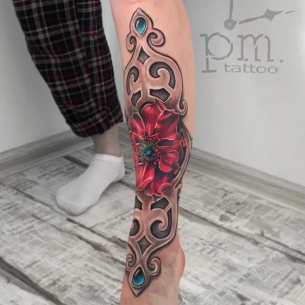 bioorganic tattoo by Полина Ramona Ink in Москва