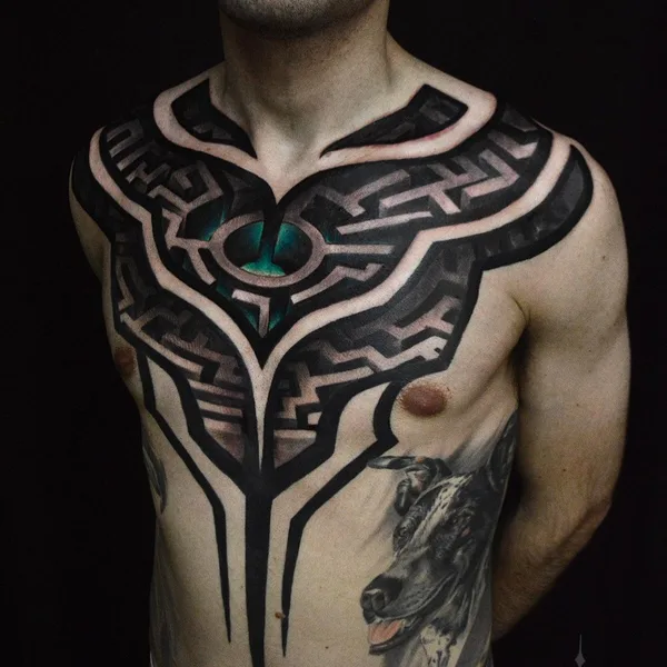 bioorganic tattoo by Полина Ramona Ink in Москва