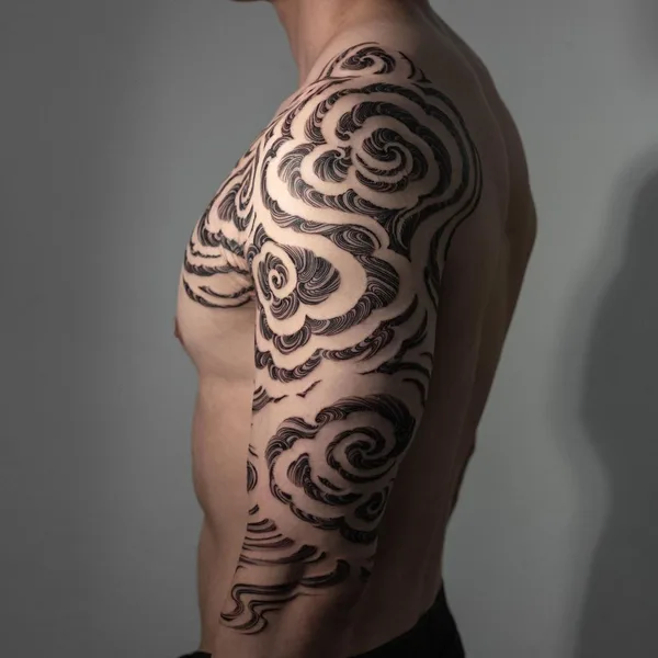 Орнаментальная tattoo by Arang eleven in Seoul