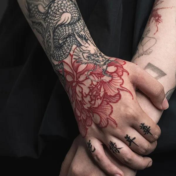 Орнаментальная tattoo by Arang eleven in Seoul