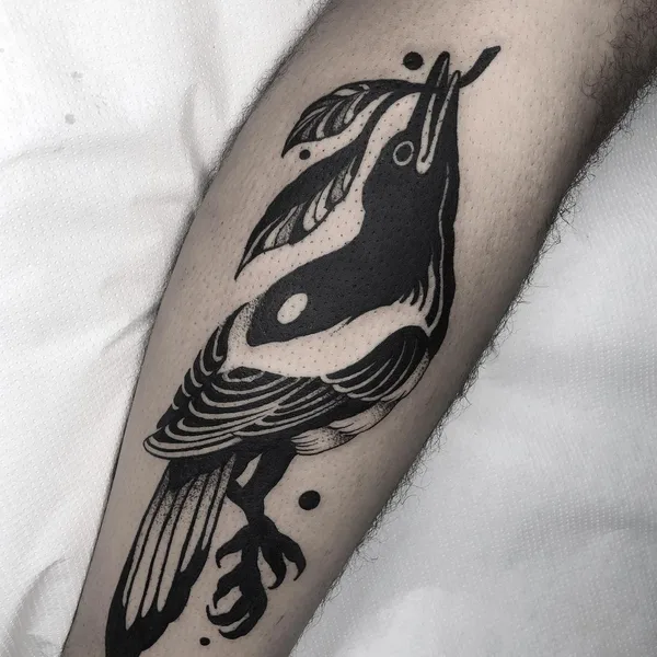 Graphic tattoo by  Lil Annie in Murcia