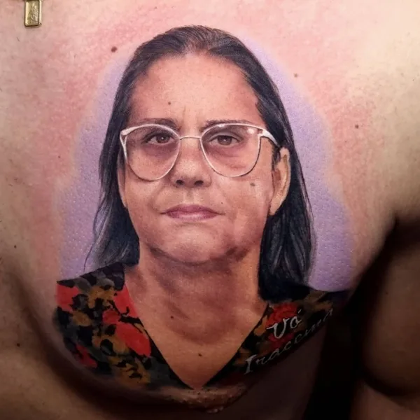 Портретная tattoo by Rodrigo Catuaba