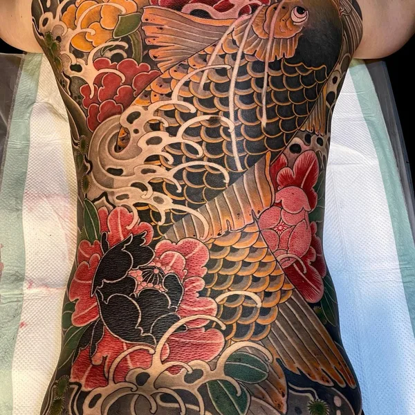 Oriental tattoo by Tattooartist_Jehoo in Busan