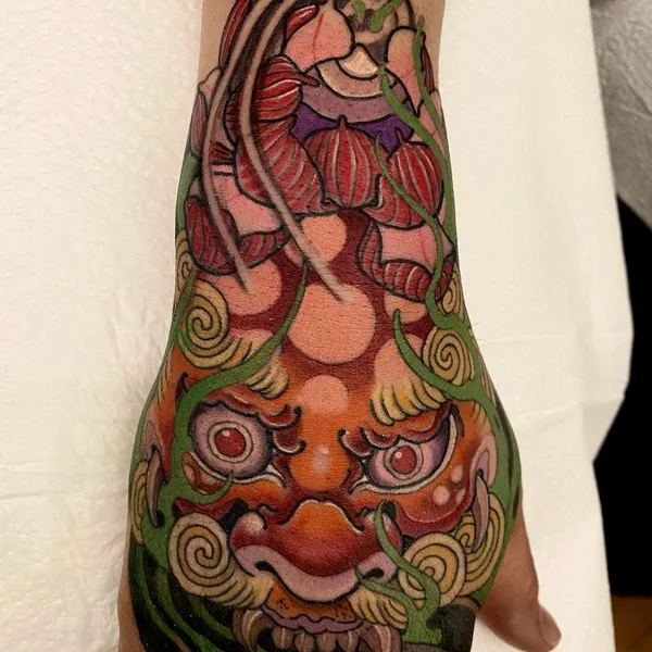 Oriental tattoo by Tattooartist_Jehoo in Busan