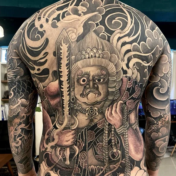 Oriental tattoo by Tattooartist_Jehoo in Busan