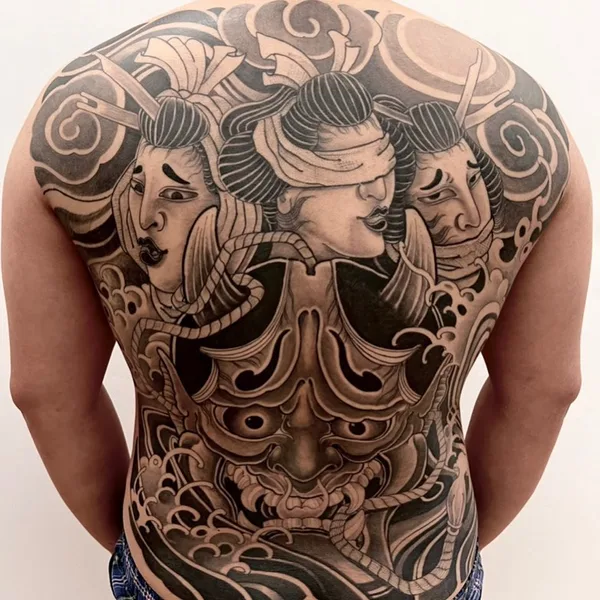 Oriental tattoo by Tattooartist_Jehoo in Busan