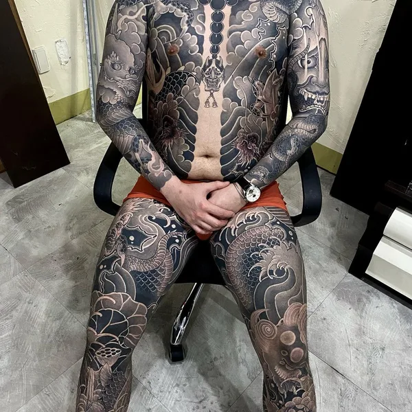 Oriental tattoo by Tattooartist_Jehoo in Busan