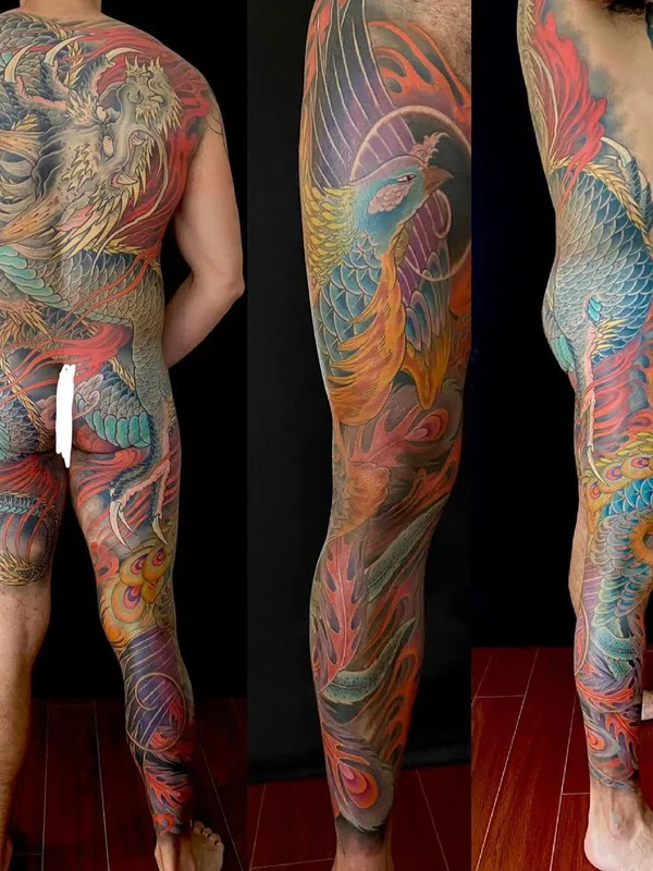 male color japanese Tatuaggio su full body #46491 | Tatuatore Kevin Marr