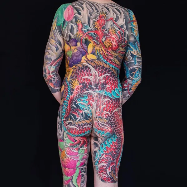 Oriental tattoo by Kevin Marr in San Francisco
