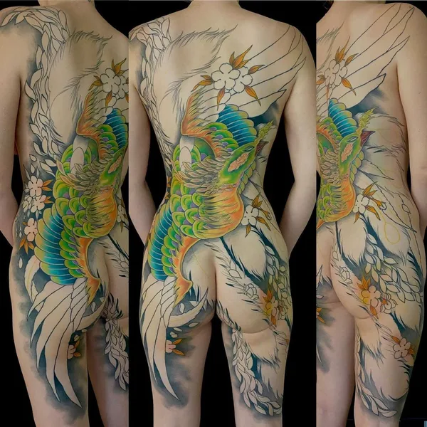 Oriental tattoo by Kevin Marr in San Francisco