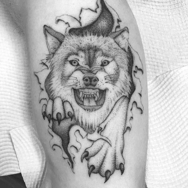 Author's Style tattoo by Stefan Spider Sinclair