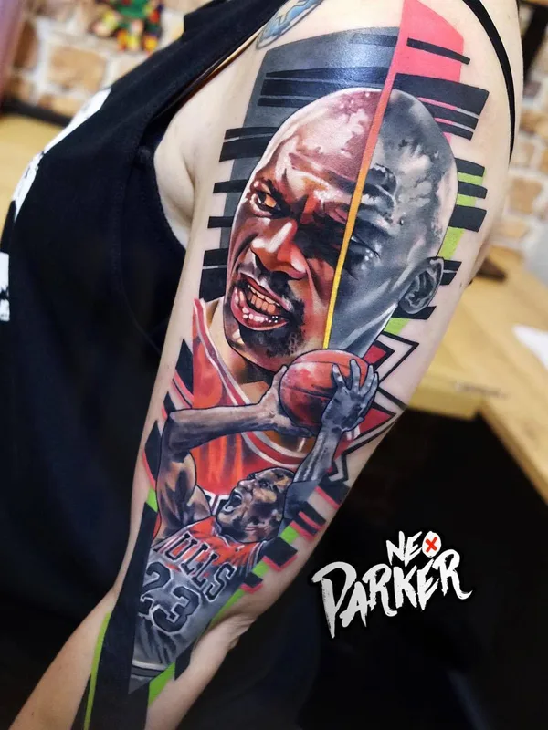 color realism 타투 부위 upper arm #24812 | 타투이스트 Neo Parker (Rober Pedragosa)