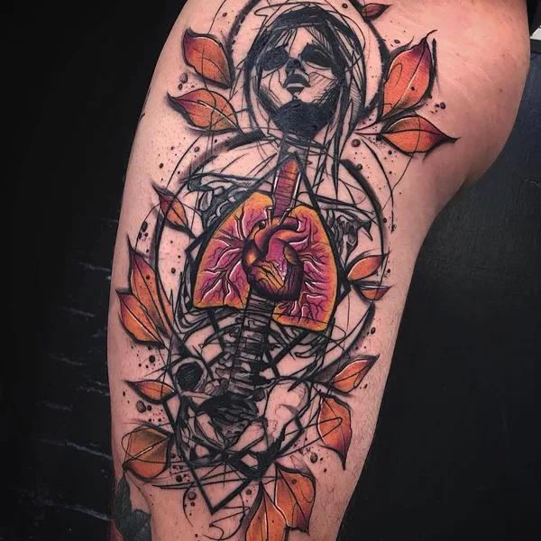 Author's Style tattoo by Tom Petucco in London