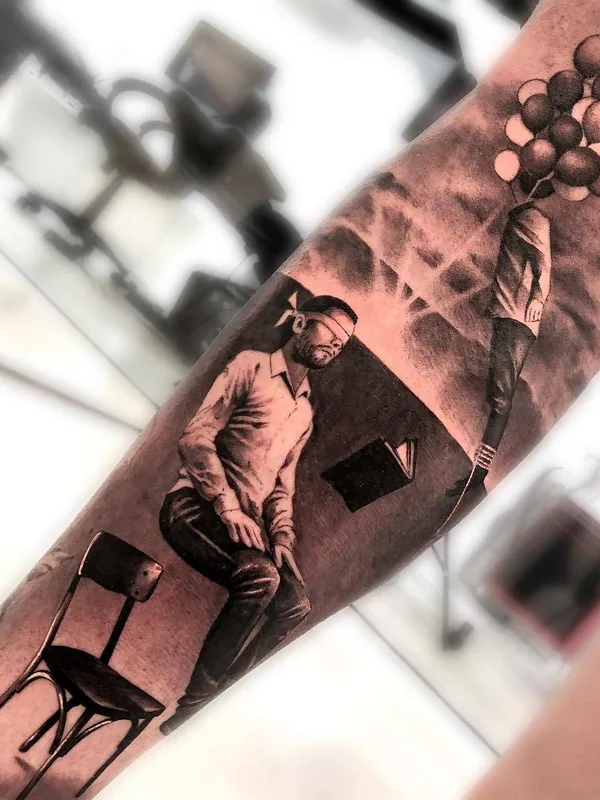 black and grey realism tatuaje en forearm #26536 | Tatuador Matias Noble