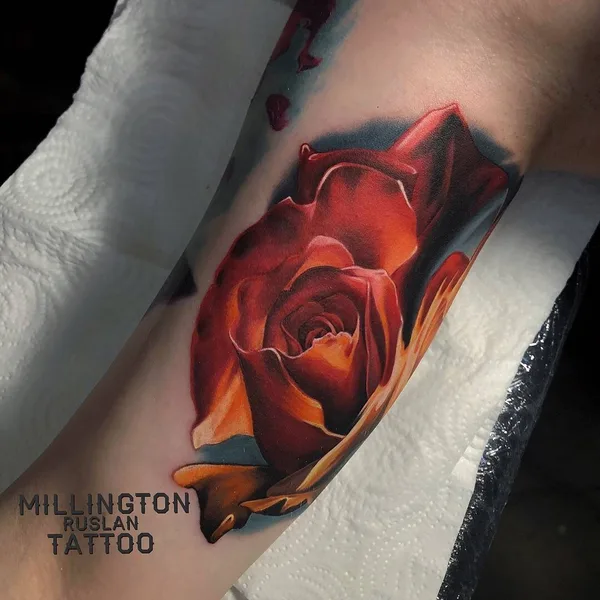 Neo Traditional tattoo by Ruslan Millington in Kyiv