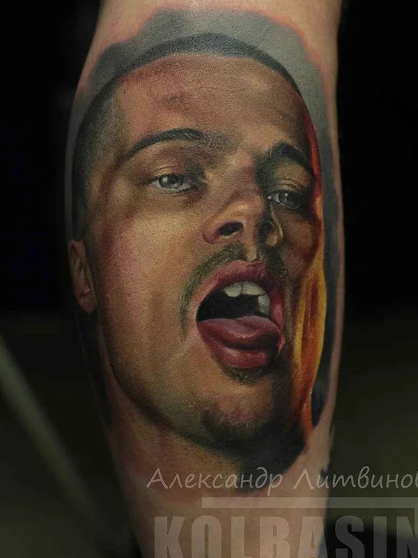 male color realism Tatuaggio su forearm #20267 | Tatuatore Александр Литвинов