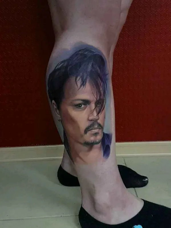 color realism Tatuaggio su calf #20271 | Tatuatore Александр Литвинов