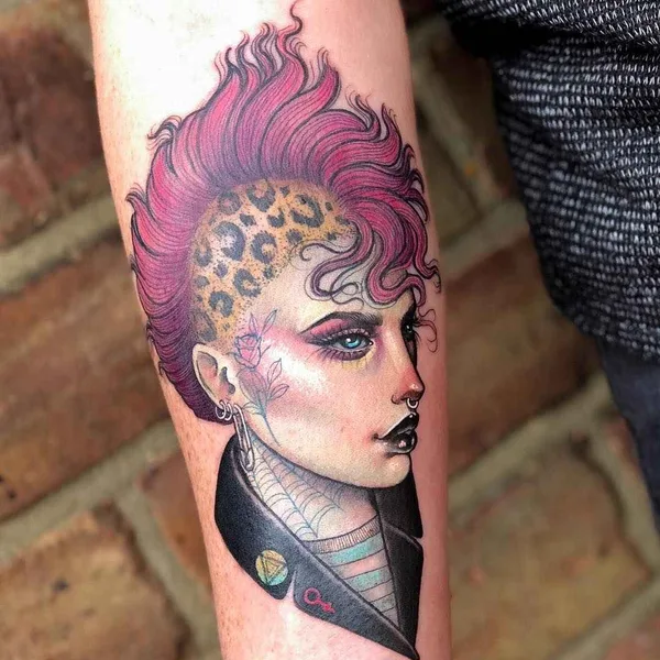 Нео традиционная tattoo by Hannah Flowers in London