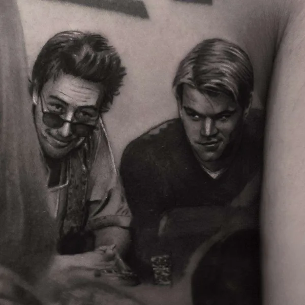 Author's Style tattoo by Inal Bersekov in New York City