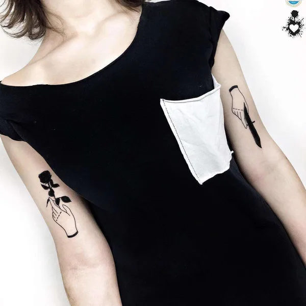 Author's Style tattoo by Ufo Tattoo in Kraków
