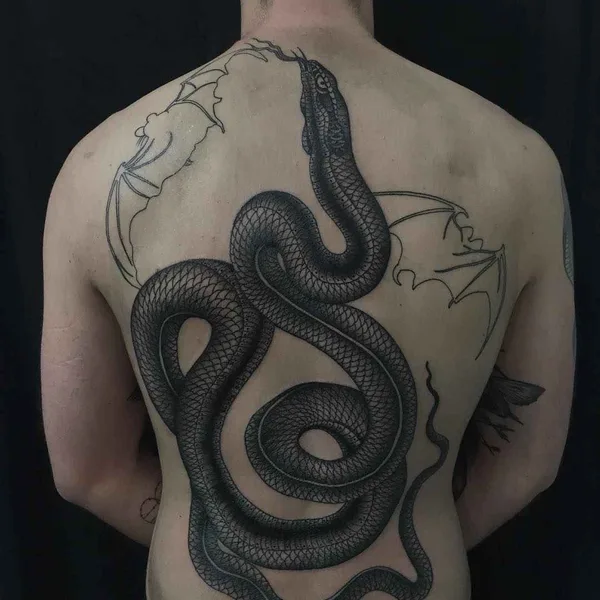 Traditional tattoo by Richard Warnock in Auckland