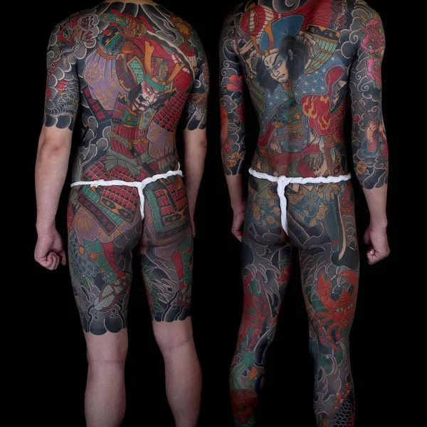 Ориентал tattoo by Diao Zuo