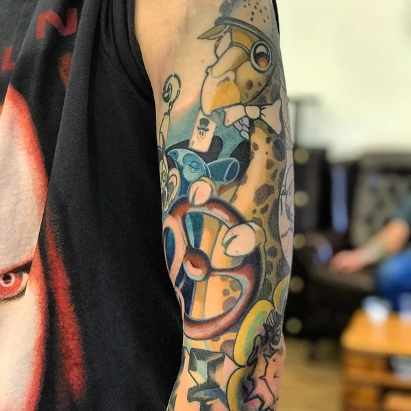 Author's Style tattoo by Dima Inmirrioi in Moscow