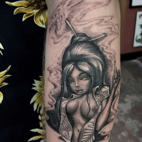 Author's Style tattoo by Ben Grillo