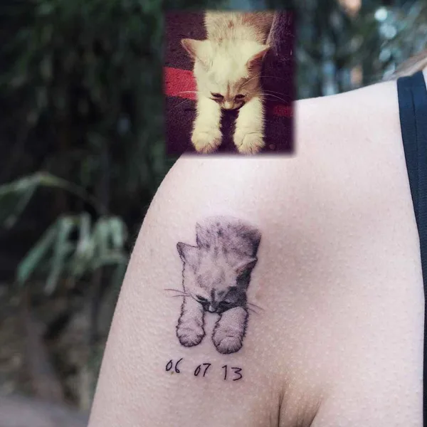 Микрореализм tattoo by Yammy in Seoul