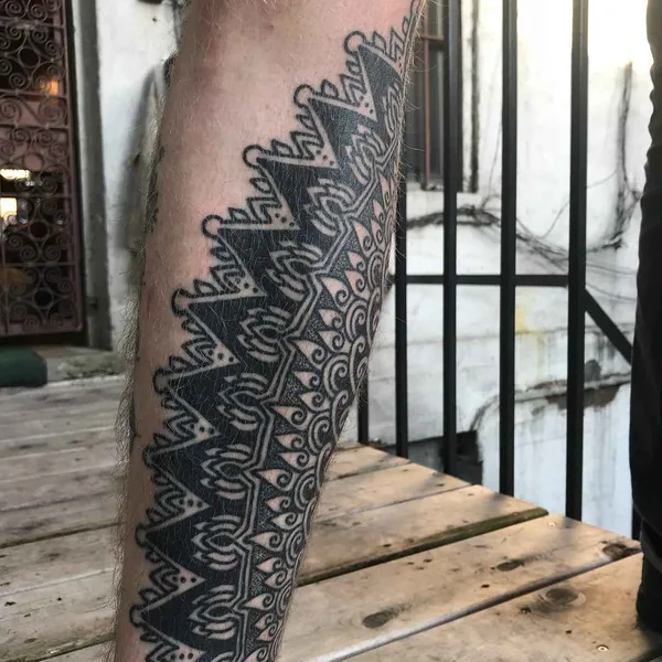 Author's Style tattoo by Matt Black in New York City
