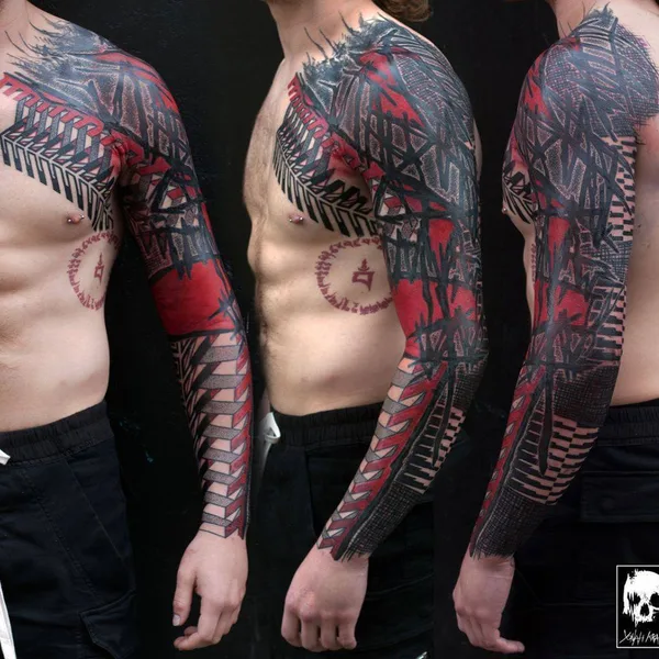Author's Style tattoo by Yonah Krank in Gent