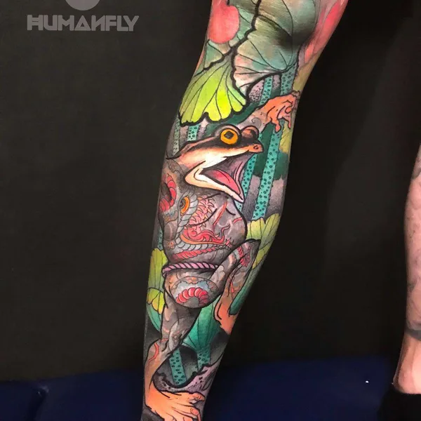 Traditional tattoo by Jee Sayalero