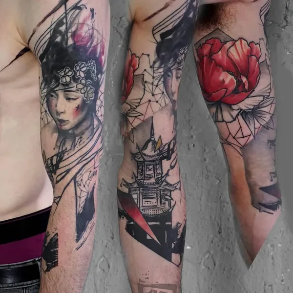 Author's Style tattoo by Artem Korobov in Tel Aviv - Jaffa