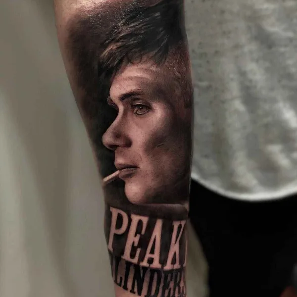 Портретная tattoo by Ganga