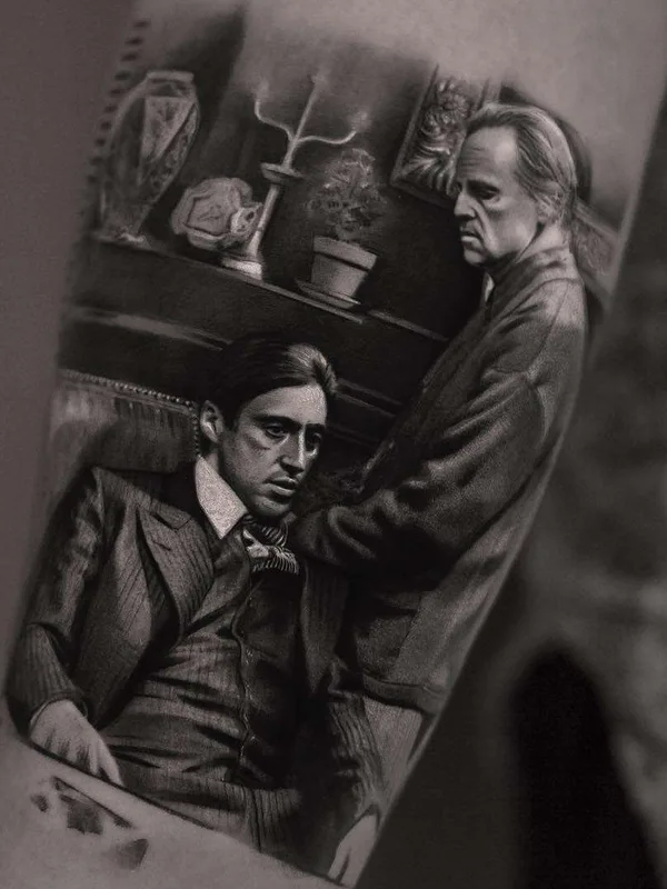 men black&gray realism tatuaje en forearm #21122 | Tatuador Inal Bersekov