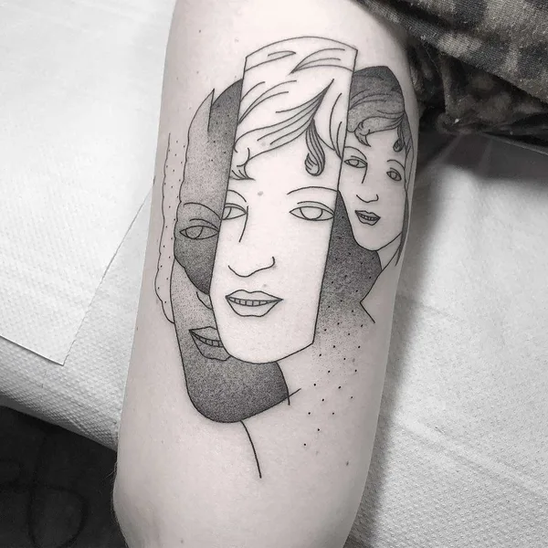 Author's Style tattoo by Caleb Kilby in London