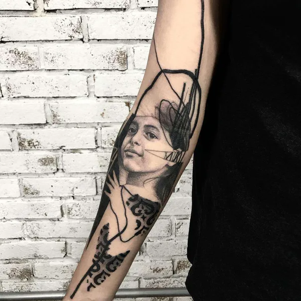 Author's Style tattoo by Caio Miguel
