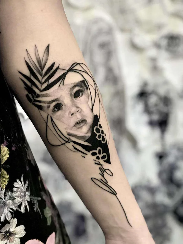 black and grey black and grey Tatuagem em forearm #21751 | Tatuador Caio Miguel